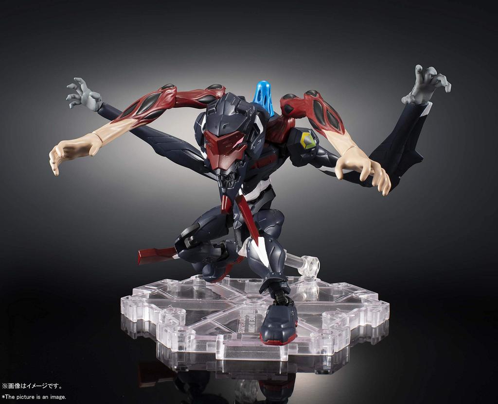 TAMASHII NATIONS NXEDGE STYLE Neon Genesis Evangelion 9th Angel Unit 100 мм окрашенная подвижная фигурка [EVA UNIT] (Евангелион 3) приблизительно. ПВХ и АБС