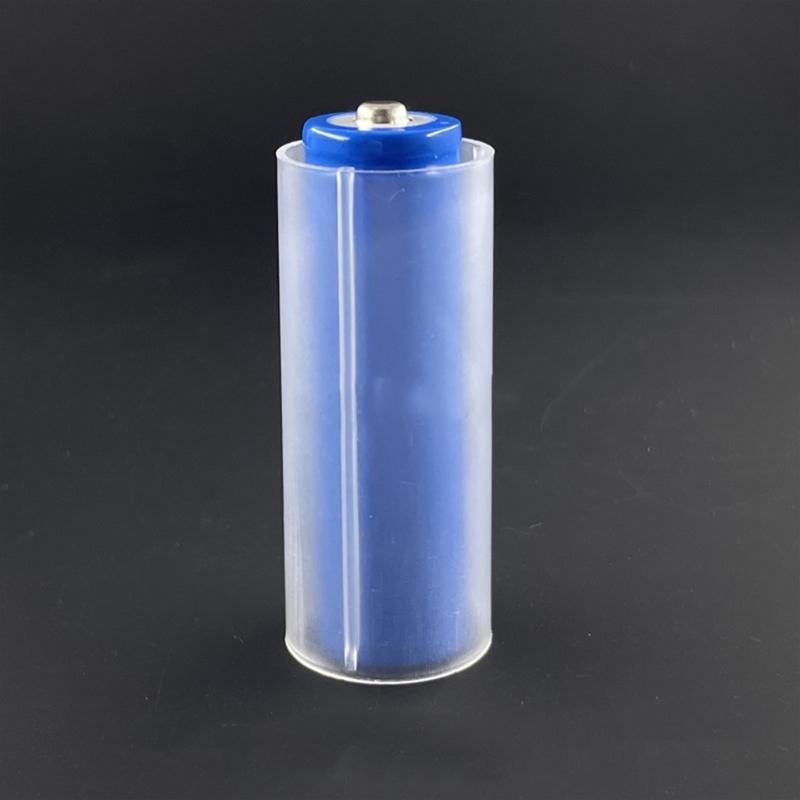 Переходник-втулка для аккумуляторов 18650 на 21700 для фонариков, ABS-конвертер для аккумуляторов, прозрачный и изолирующий