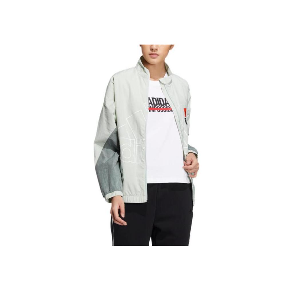 Adidas Спортивная куртка на молнии с принтом MH BP3 Верхняя одежда унисекс Aqua HP1436