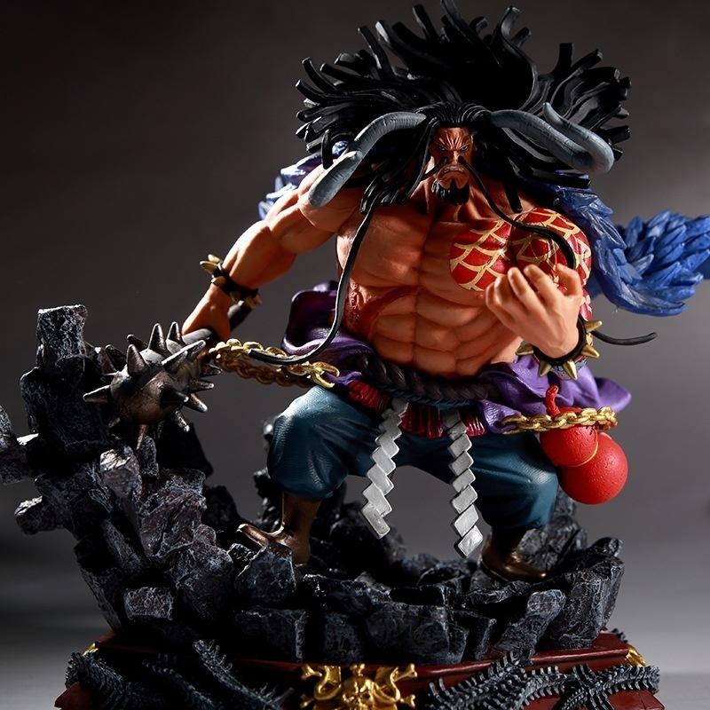 Collection Anime One Piece Four Emperors Kaido PVC Action Figure Toy for Gift 19cm