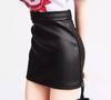 Совместимо с телом TBLeague для масштабной фигурки TYM TYM053 Красивая сексуальная студентка колледжа OL офисная леди кожаный стиль юбка боди
