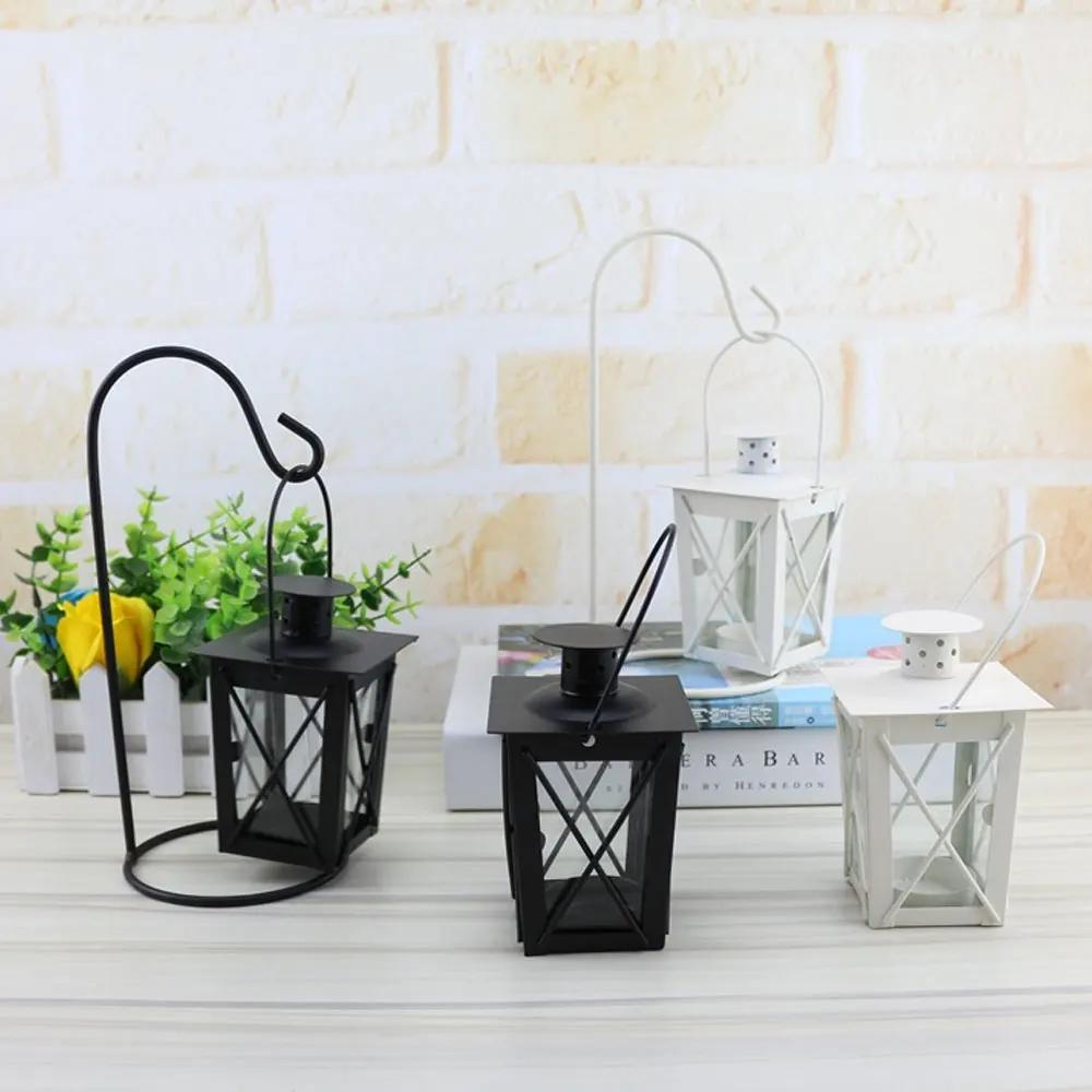 Домашний декор, подсвечники, украшения, аксессуары, подсвечники для канделябров из кованого железа, романтический свадебный марокканский фонарь