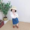 Cute Fashion Summer Children's Straw Hat Girls Breathable Lace Cap Bow Beach Sun Hat Wide Brim Kids Princess Travel Sunshade Hat