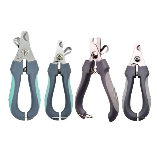 Pet Nail Clippers Portable Pet Nail Trimmer Safe Cat Nail Clippers with Safety Guard To Avoid Overcutting Grooming Tool for Cats Dogs