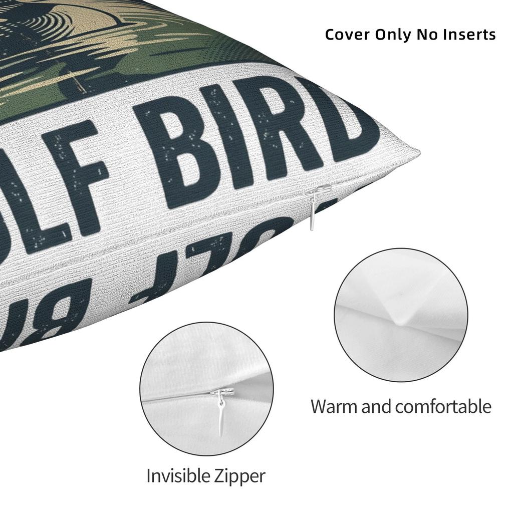 Decorative Pillow Cover Heated Rivalry Stupid Canadian Wolf Bird Product Sofa Pillow Case Cover Square Multi Size