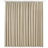 Rideau occultant - vidaXL - 290x245 cm - Beige - Polyester - Lavable en machine