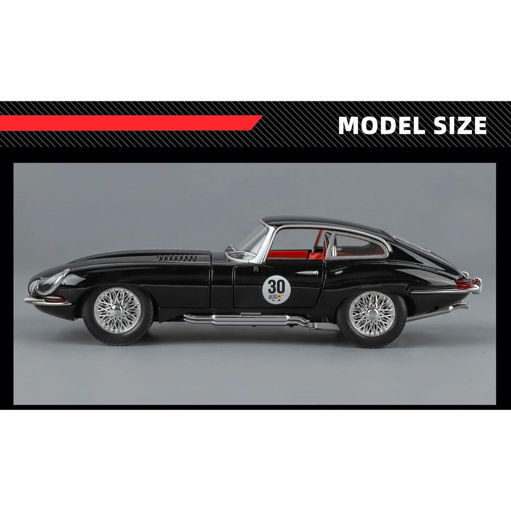 1/24 Jaguar E-Type Высокодетализированная литая модель автомобиля из сплава Идеальная детская игрушка Подарок на день рождения и Декор для дома в гостиную Игрушка