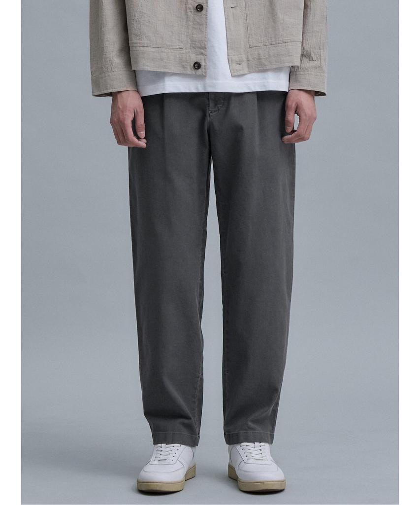 SHIFT.G Хлопковые брюки с garment-dyeing Цвет: Пепельный