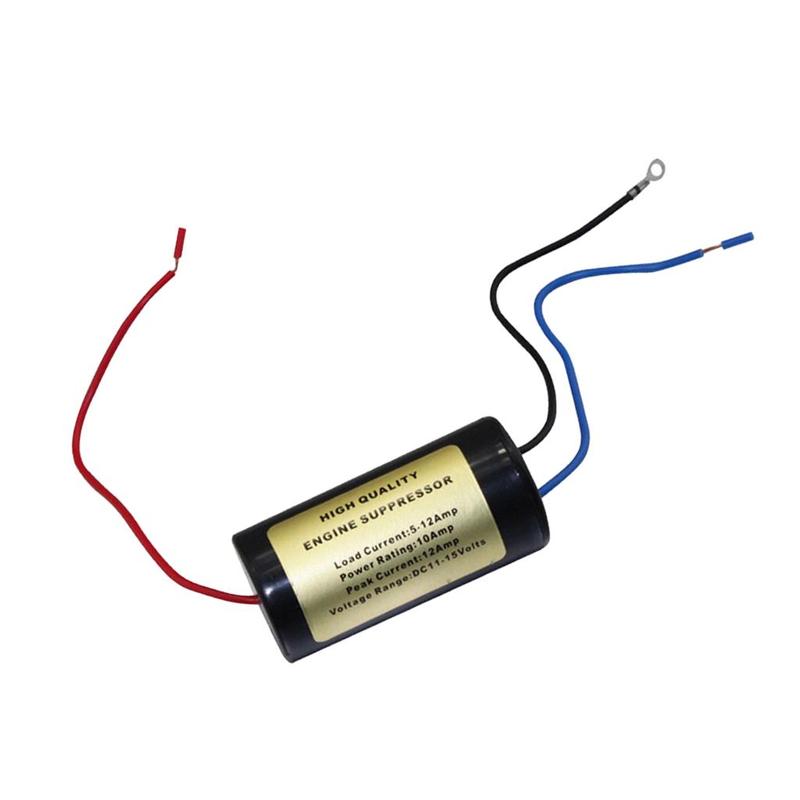 12Amp Audio CB/Radio Noise Filter Suppressor Stereo NF-102 DC 12V