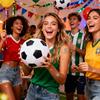World Cup Waterproof Cartoon Face Tattoo Stickers for Sports Events and Parties