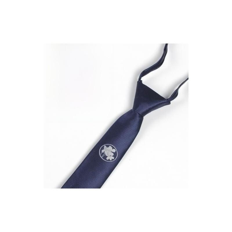 Вышитый галстук с тигром для детей из полосатой шерсти для школы или повседневной носки