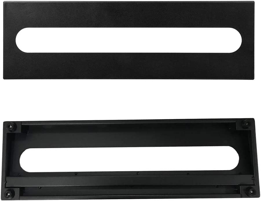 GOKKO Ультралегкая гитарная эффекторная доска Педальная доска Прочная и долговечная с сумкой для хранения (S-400X125X23MM)