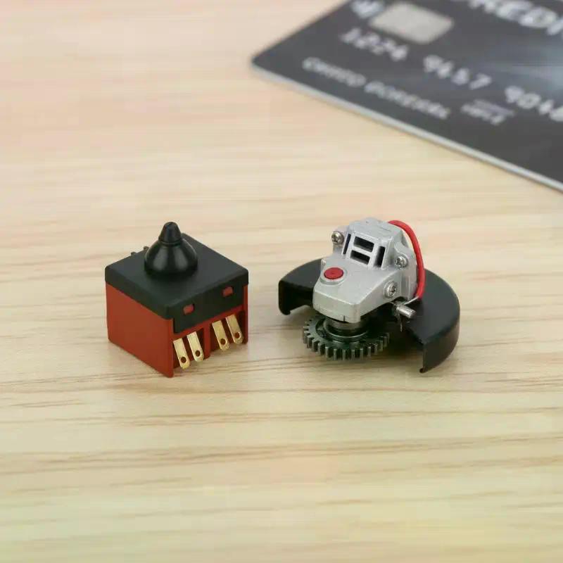1/2/3Pcs Push Button Switch FA2-5/2W Momentary DPST Normally Open For 115/900 125/900 125/1000 Angle Grinder Series