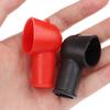 Universal Car Battery Terminal Protective Covers Round Insulating Caps Protector