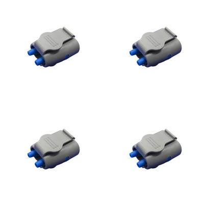 4 шт. соединитель манжеты для измерения артериального давления, заглушка для подключения воздушного шланга, аксессуары для измерения артериального давления, больничные принадлежности для клиники, часть манжеты для измерения артериального давления