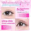 24 Rows 8-13mm Length False Eyelashes Easy to Wear DIY Lash Extension Kit  Makeup Enhancement