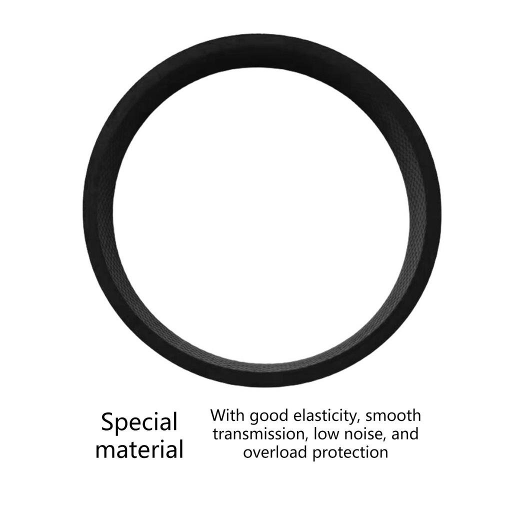 3Pcs Rubber Sweeper Belts Replacement Knurled Belts for Kirby Vacuum Cleaner 301291 Household Cleaning Tool Repair Part