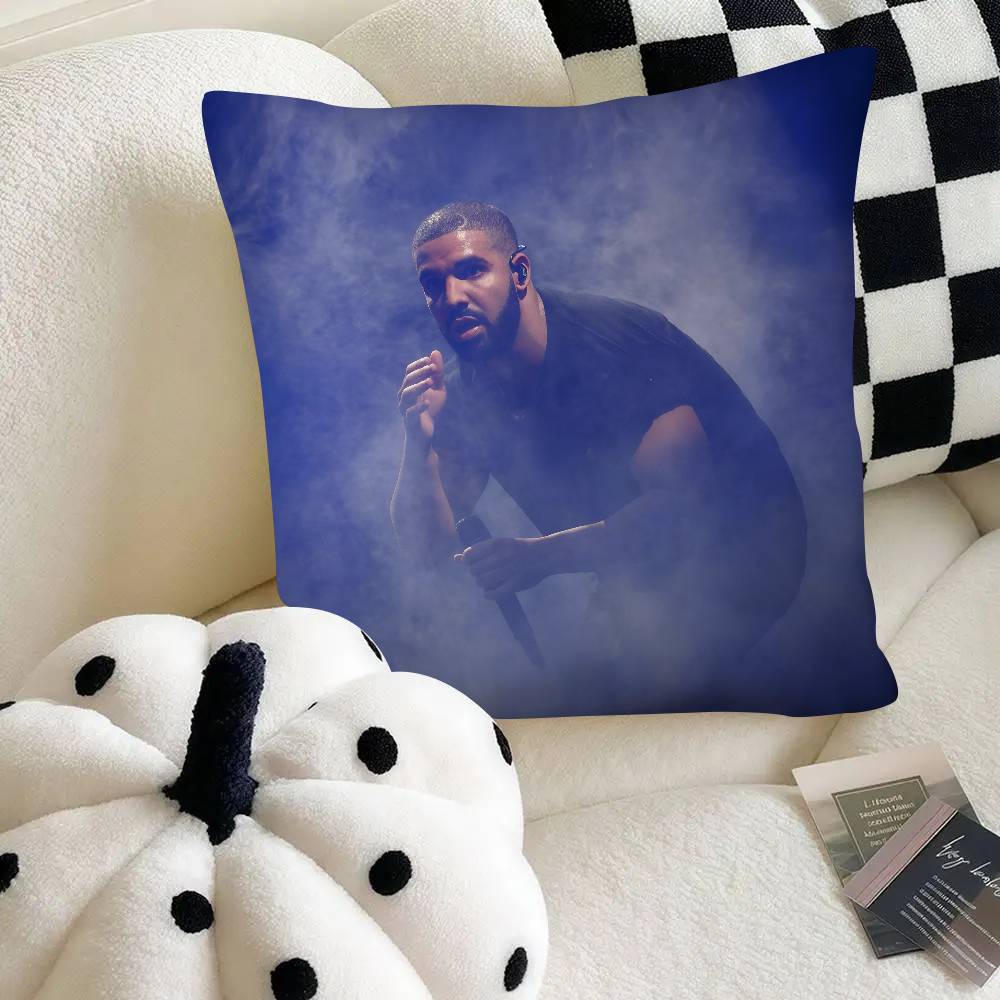Singer Drake Pillow Case Fashion Square Pillowcase Bedroom Sofa Room Ins Decoration Leisure