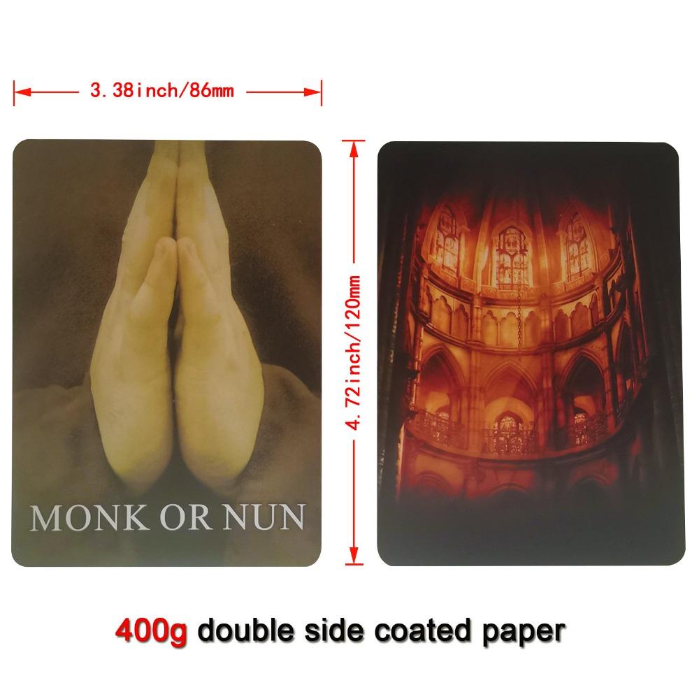 12*8,6 см колода оракулов прошлой жизни в жесткой коробке 44 шт. оракулов с руководством для начинающих