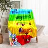 Numberblocks Theme Printed Blanket - Perfect for Couch, Bed, Travel & Outdoor Use | Machine Washable, Cozy & Durable.