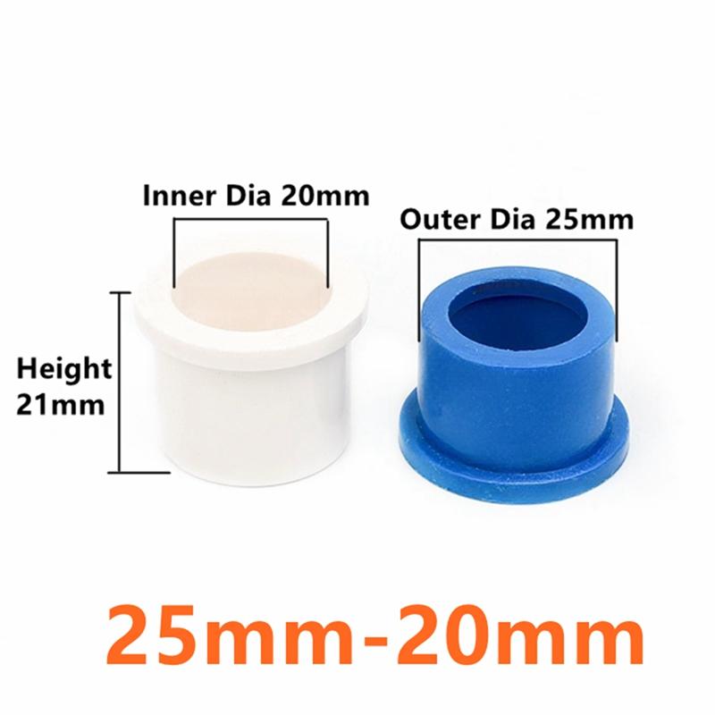 25~63mm To 20/25/32/40/50mm PVC Reducing Pipe Connectors Garden Irrigation Joint Water Supply Pipe Adapter Aquarium Pipe Bushing