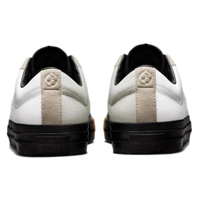 Carhartt WIP x Converse One Star Pro Pro Винтажные Повседневные Низкие Кеды Унисекс Белый Коричневый
