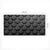Elegant Decorative Desk Pad Quilted Pattern with Buttons 90x45 cm
