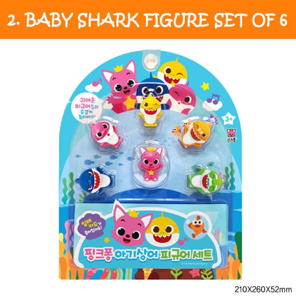 Pinkfong Baby Shark Finger Puppet Play Желтый и т. Д.. Корейские детские игрушки
