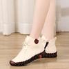 Leather Women's Shoes Women's 2022 New Beef Tendon Soft-soled Casual Shoes Lightweight Non-slip Women's Shoes