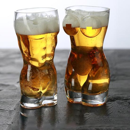 Бокал для вина «Человеческое тело» Обнаженный бокал для вина для вечеринок