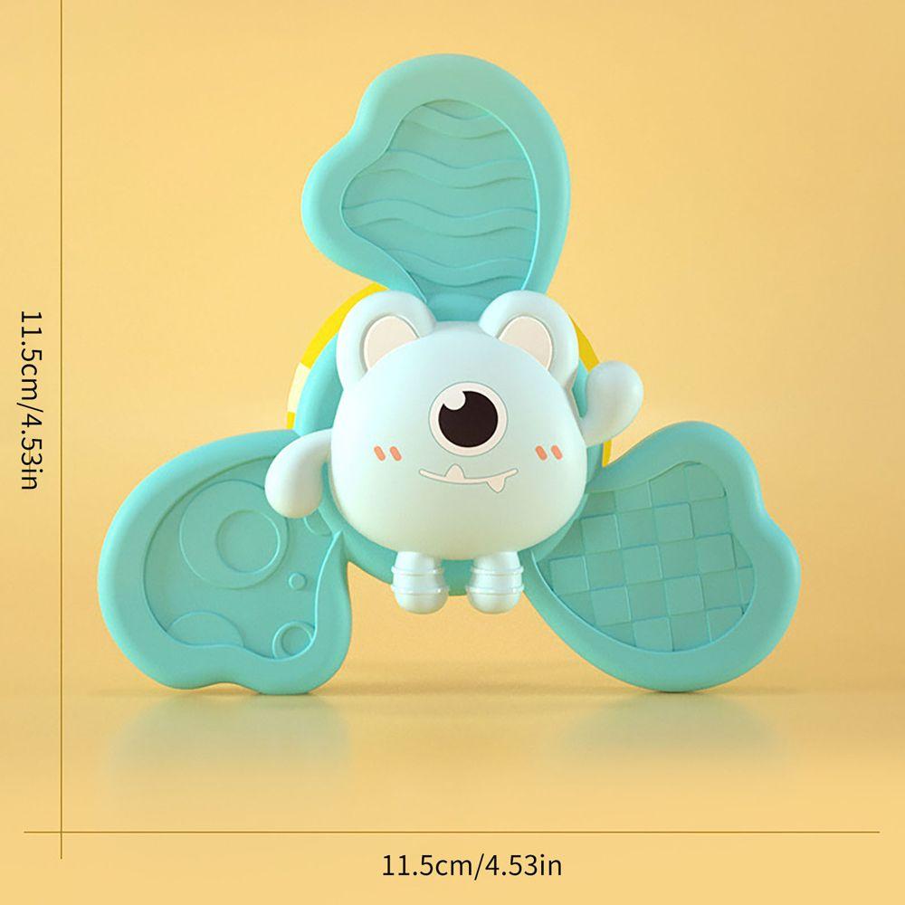 Flowers Animal Windmill Spin Suction Toys Bath Water Toys Sucker Windmill Toy Fidget Spinners