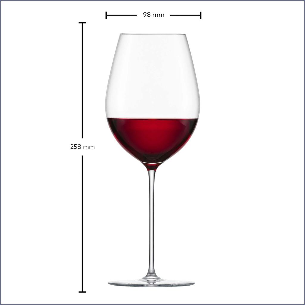 [Officially Imported] ZWIESEL Enoteca Wine Glass, 689ml, Rioja, Handmade, 122083 (Formerly Product Number 109583)