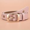1 шт. Новый женский ремень, модный ремень с металлическими люверсами, без пробивки, полый ремень из искусственной кожи в паре с ремнем для джинсов для мужчин и женщин
