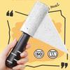 Cute Cat Shape Hair Remover Roller Tearable Adhesive Paper Dust Removal Roller for Clothes Pets Home Sticky Hair Cleaning Brush