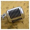 Professional Wired Bluetooth Microphone, Vintage Classic Microphone, High Quality Dynamic Moving Coil, Deluxe Metal Vocal Microphone, Old Style, KTV M