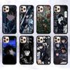 Чехол для телефона с изображением Фушигуро Мегуми из аниме Jujutsu Kaisen для iPhone 11 12 13 14 15 Pro Max 17 16 Plus, Жесткий PC+TPU Задняя крышка