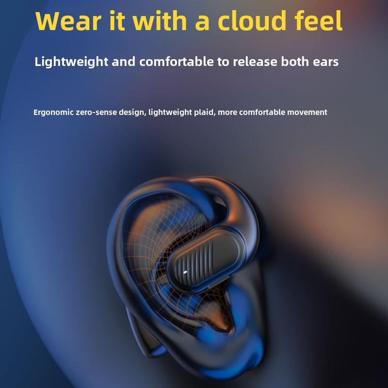 Двойные динамики одно ухо Bluetooth наушники не подходят для ушей Бизнес анти-падение спортивные подвесные Bluetooth наушники беспроводные высокое качество звука