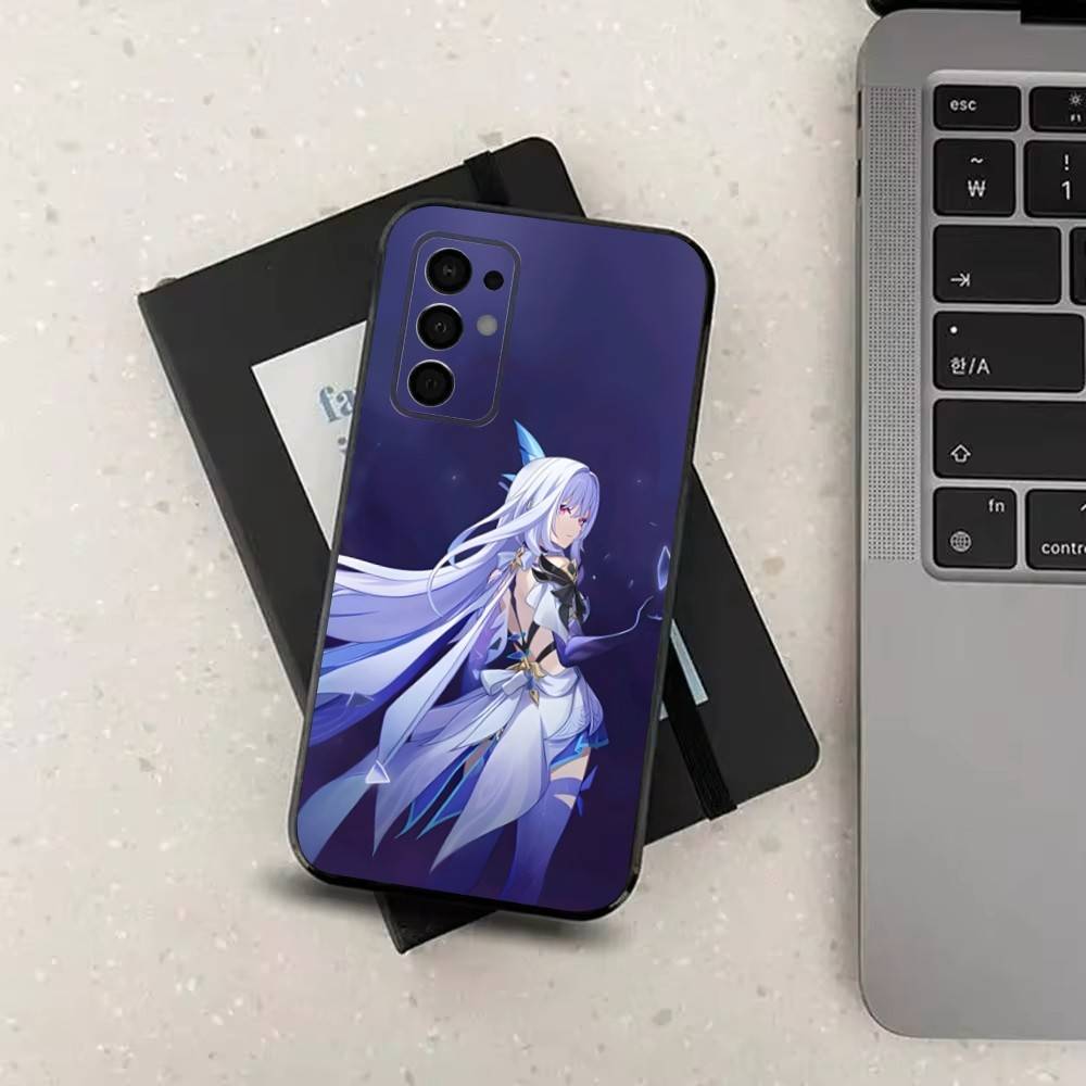 G-GENSHIN IMPACT S-Skirk Phone Case For Samsung Galaxy A73,31,32,72,41,J7,8,9,53,52,71,22,Note Soft Black Silicone Cover