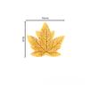 50 Pcs Fall Artificial Maple Leaves for Thanksgiving,Weddings Decorations,Festival Events