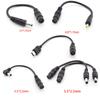 5.5x2.1mm DC Female To 5.5 3.5 4.0 Male Connector 5.5 2.1 5.5x2.5 3.5x1.35mm 4.0x1.7mm Type C Cable Cord Converter Extend Plug