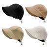 Spring Summer Foldable Anti-UV Wide Brim Big Visors Beach Cap Bucket Hat Fisherman Cap Sun Hat