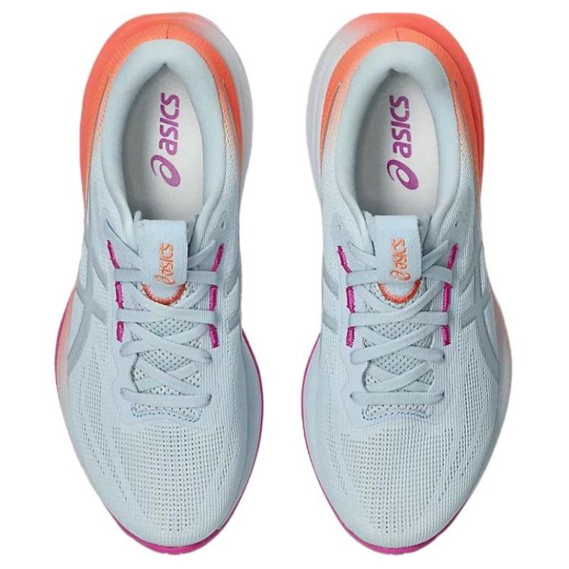 Asics GEL CUMULUS 28 Амортизация Дышащие Легкие Упругие Беговые Кроссовки Женские Светло-Голубой 1012B986-400