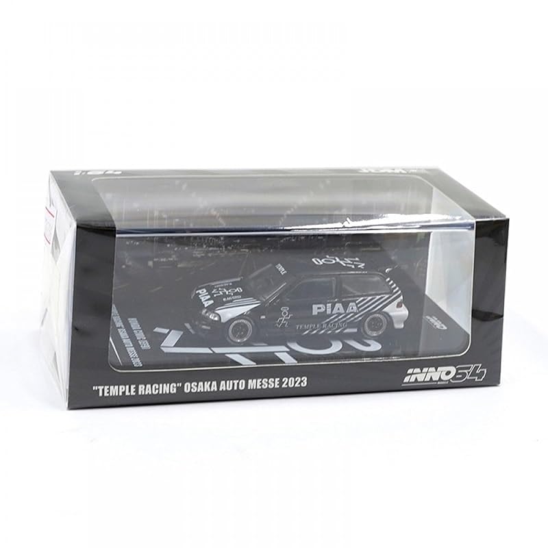 Inno Models 1/64 honda civic EF9 TEMPLE RACING Osaka Auto Messe 2023 Готовый продукт