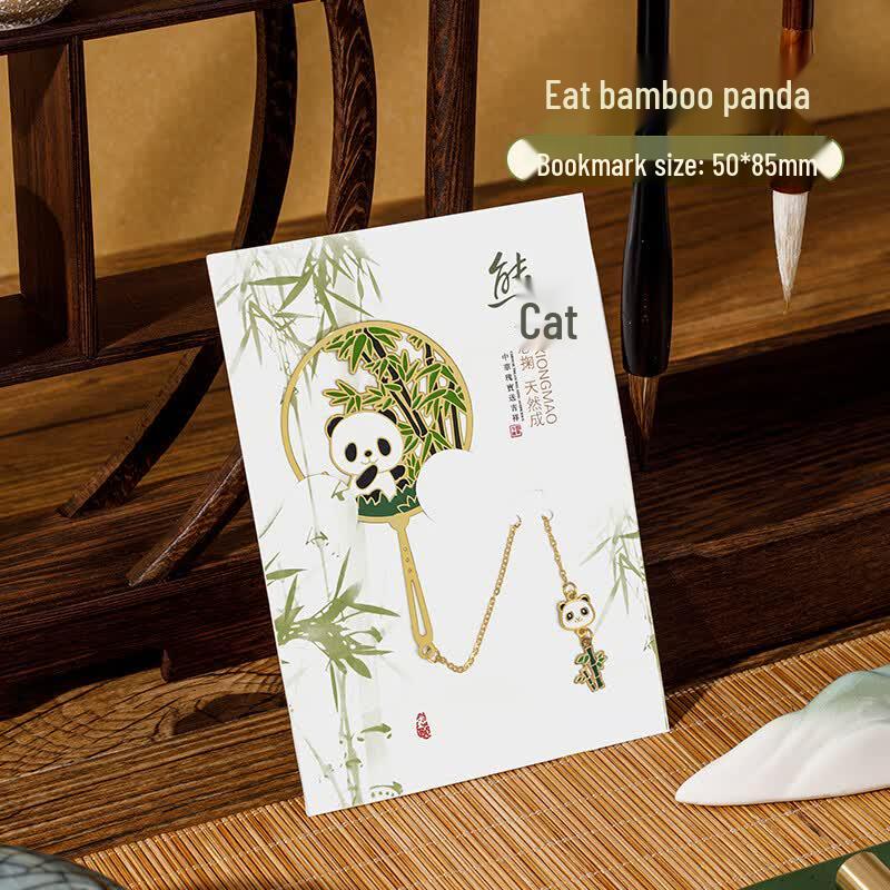 Металлические закладки Tianse Panda в китайском стиле