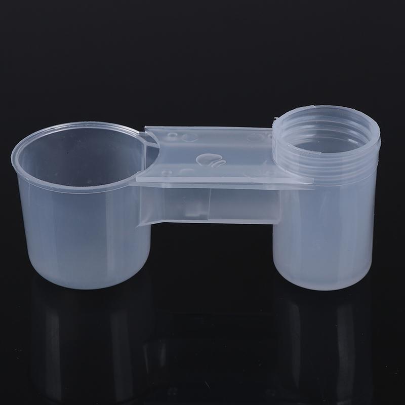 Пластиковая поилка для домашних животных, поилка для птиц, бутылка для воды, чашка для кошки, курицы, голубя