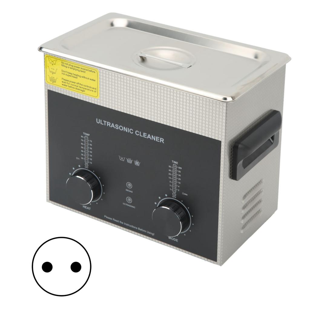 Ультразвуковая очистительная машина 3L из нержавеющей стали 304, профессиональный очиститель ювелирных изделий с режимом дегазации