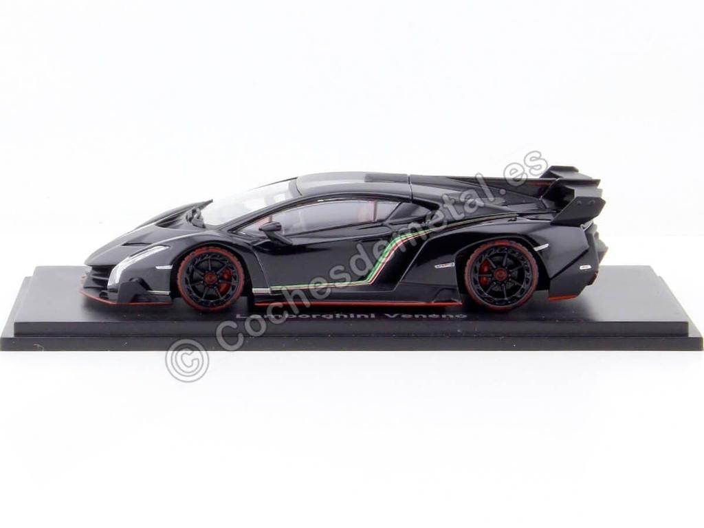 Kyosho Original Lamborghini Veneno Line Готовый продукт 1/43 Черный/Красный
