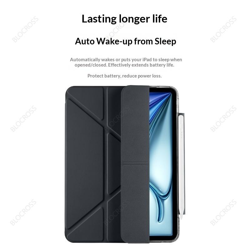 Магнитный чехол для iPad 12-го 11-го Air 3/4/5/6 iPad Pro 11 12.9 13 Air 11 M4 10-го поколения 10.9 10.2 9-го 8-го 9.7 Mini 7 6 Smart Case