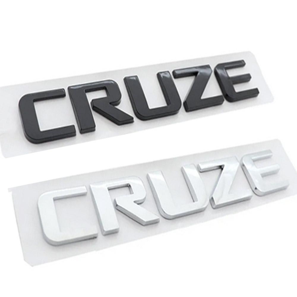 AABHB1 1 шт. Для Chevrolet CRUZE ABS Буквы Логотип Автомобиля Наклейка Задний Значок Автоматический Логотип Багажника XFL Наклейка Аксессуар