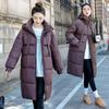 Thickened Down Cotton Coat for Women. Long Over Knee Korean Loose Cotton-padded Coat. Winter New Cotton-padded Coat.